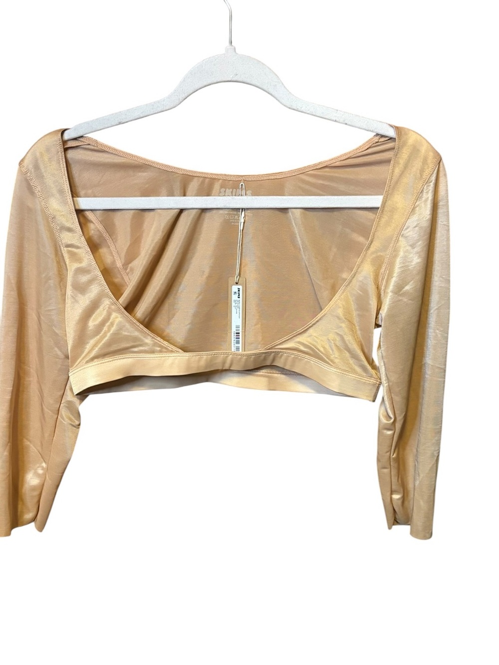SKIMS Barely There Open Bust Arm Shaper Clay Size XL NWT